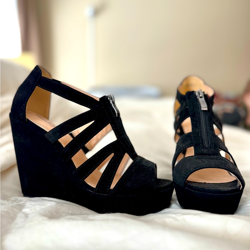 NWOT Wedge Sandals